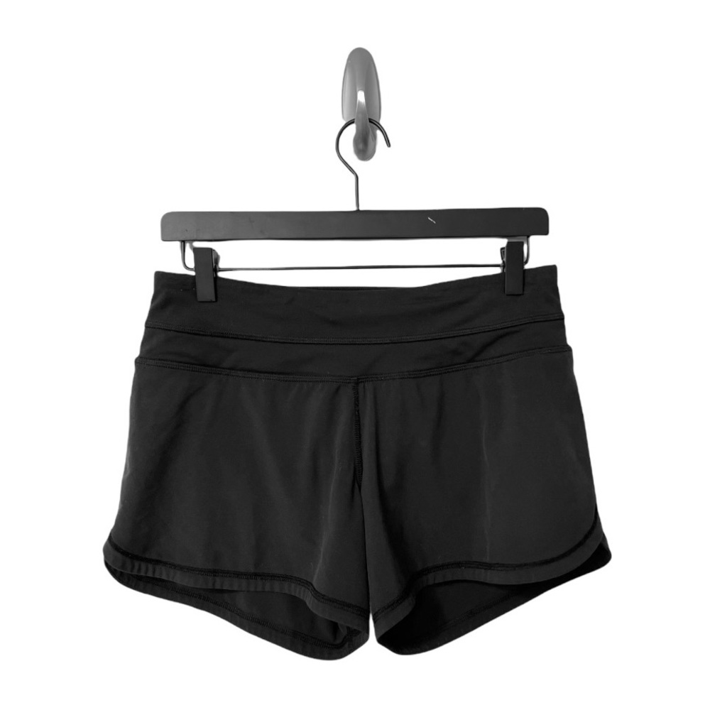 SOLD Lululemon Black Groovy Run Short Size 4 - Picture 4 of 4